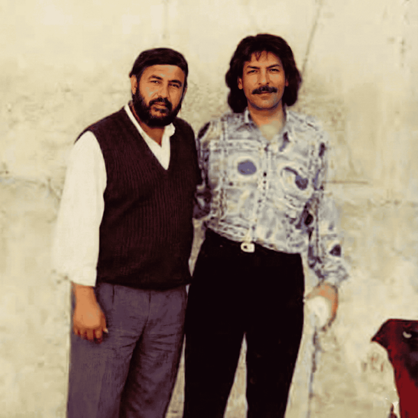 Shawn Rae and Rabbi at Western Wall in Jerusalem for Interfaith Harmony standing together