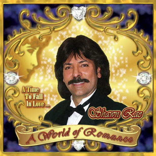 Shawn Rae A World of Romance music album CD cover artwork